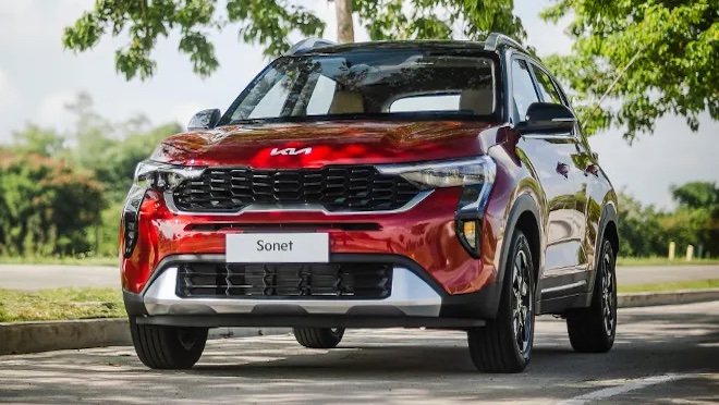 Kia Sonet exterior quarter front Philippines
