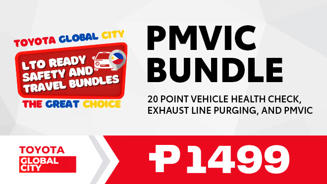Toyota Global City PMVIC Bundle