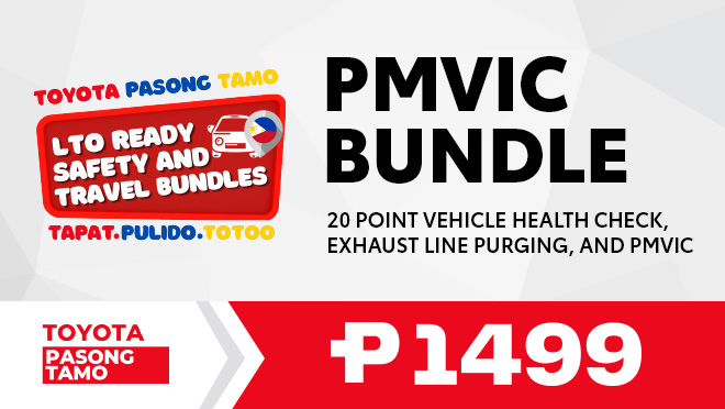 Toyota Pasong Tamo PMVIC Bundle