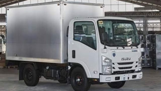 2019 Isuzu N-Series NLR77 Aluminum Van Body