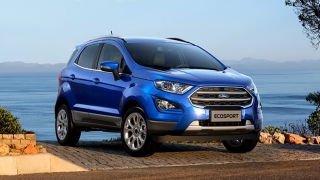 2020 Ford Ecosport blue exterior Philippines