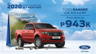 2020 Ford Ranger exterior red Philippines