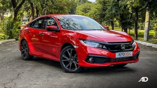 2020 Honda Civic RS Turbo exterior right front quarter Philippines