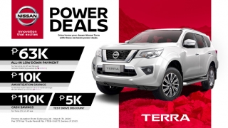 2020 Nissan Terra exterior Philippines