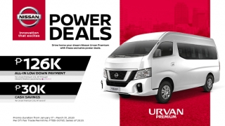 2020 Nissan Urvan Premium exterior front