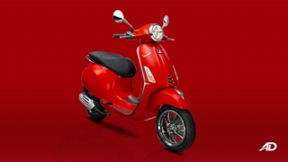 2020 Vespa Primavera 150 Sport front red