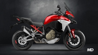 2021 Ducati Multistrada V4 S Red side profile Philippines