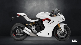 2021 Ducati SuperSport S ABS white side profile Philippines