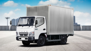 2021 Fuso Canter FE71 Aluminum Van Philippines