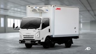 2021 JMC N700 Refrigerated Van exterior Philippines