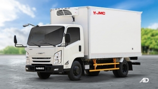 2021 JMC N820 Refrigerated Van exterior Philippines