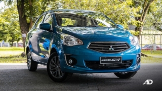 2021 Mitsubishi Mirage G4 exterior quarter front Philippines