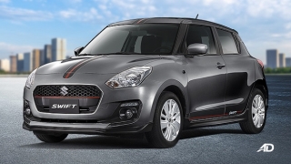 2021 Suzuki Swift Special Edition exterior quarter front Philippines