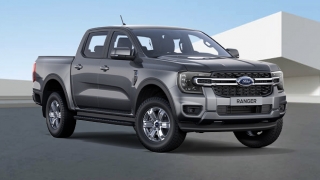 2023 Ford Ranger exterior front quarter gray Philippines