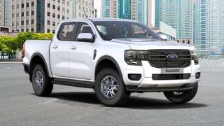 2023 Ford Ranger exterior front quarter white Philippines 