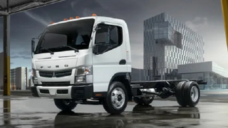 2025 Fuso Canter FE85 Cab Chassis exterior quarter front Philippines