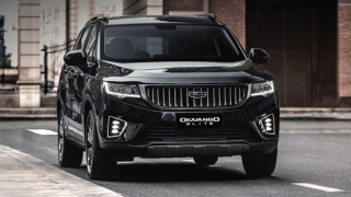 2025 Geely Okavango Elite exterior quarter front Philippines