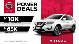 Alt Text: 2020 Nissan X-Trail exterior front Philippines