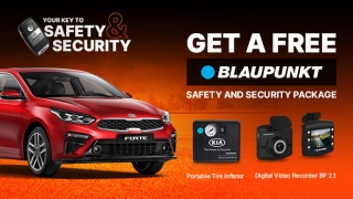 Kia Forte with FREE Blaupunkt Safety and Security Package