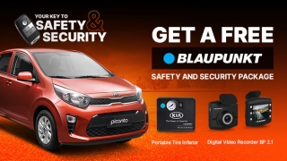 Kia Picanto with FREE Blaupunkt Safety and Security Package