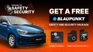 Kia Soluto with FREE Blaupunkt Safety and Security Package