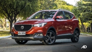 MG ZS exterior quarter front Philippines