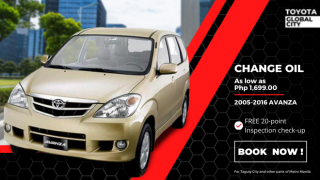 Toyota Global City Change Oil for Toyota Avanza