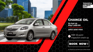 Toyota Global City Change Oil for Toyota Vios
