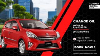 Toyota Global City Change Oil for Toyota Wigo