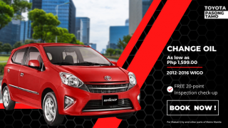 Toyota Pasong Tamo Change Oil for Toyota Wigo