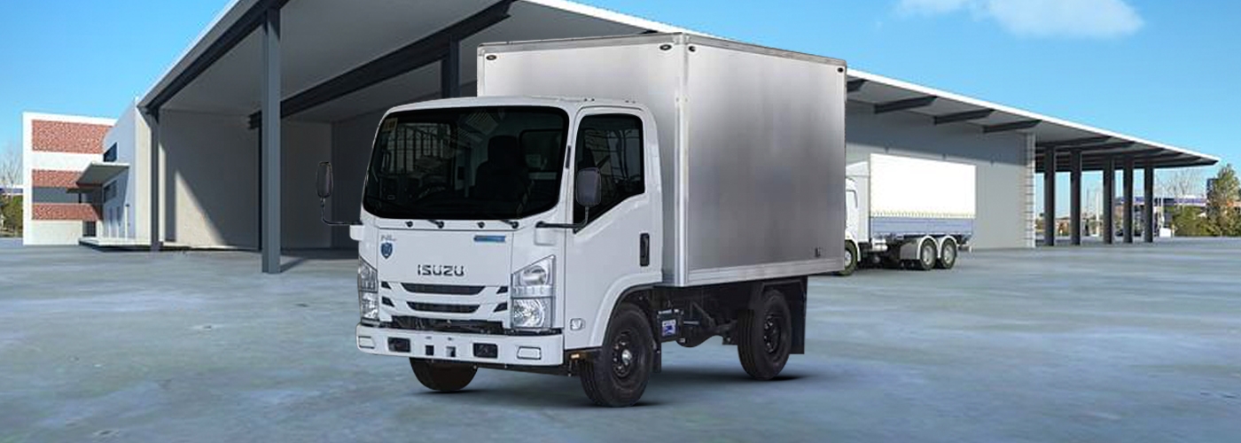 2019 Isuzu N-Series NLR77 Aluminum Van Body