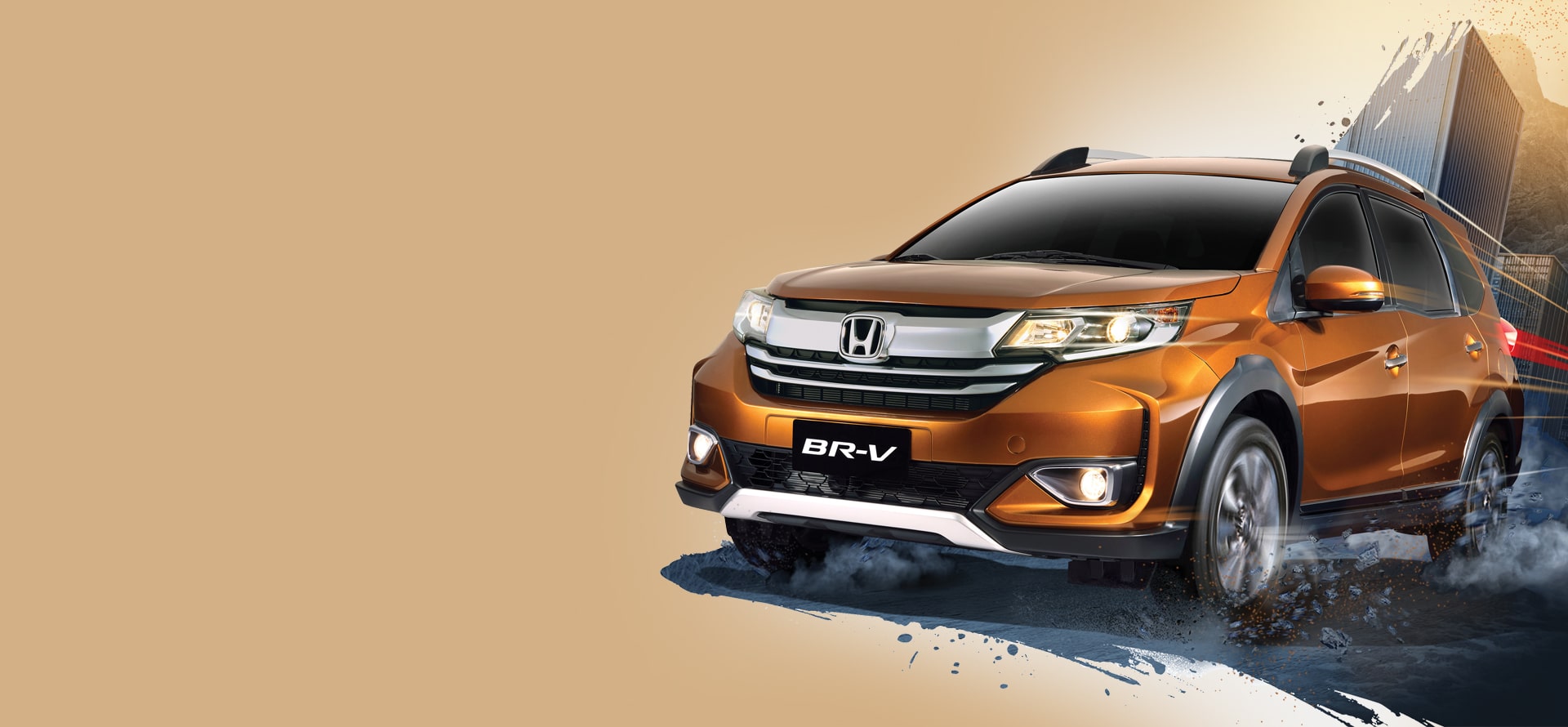honda br-v road test review front quarter exterior philippines