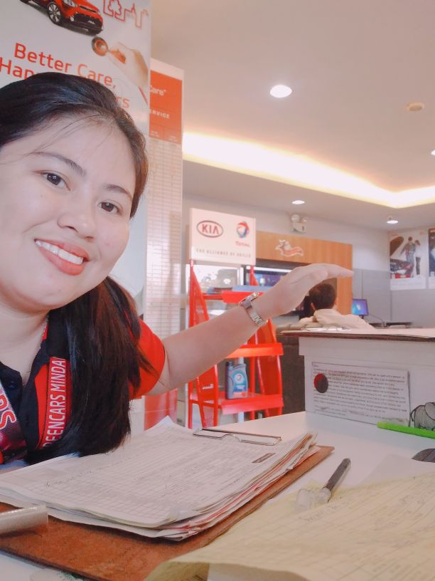 Mica Abolencia is an official sales agent of Kia, Cagayan De Oro