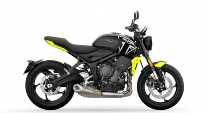 Triumph Trident 660 Jet Black/ Triumph Racing Yellow 2025