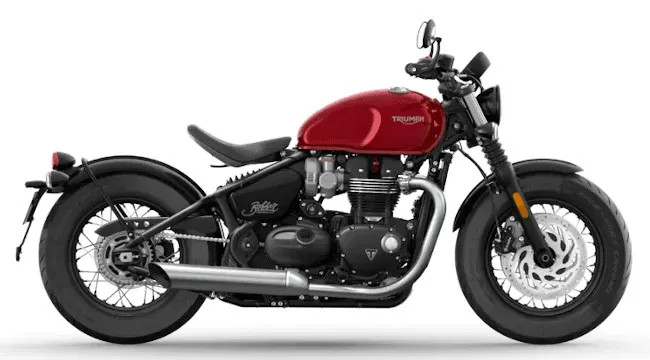 Triumph Bobber Technology Triumph Bonneville Bobber Red Hopper
