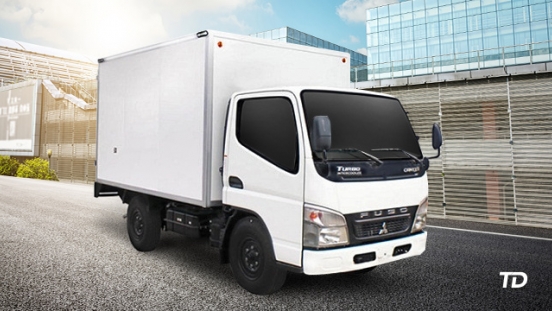 Fuso Canter FE71 Aluminium Van