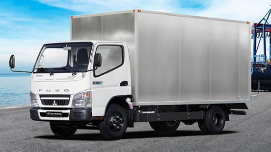 Fuso Canter FE84 Aluminium Van 16ft