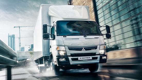 Fuso Canter FE85 Aluminium Van