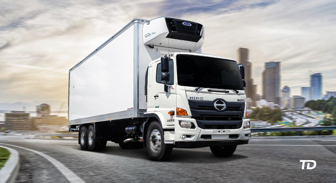 Hino 500 Series FM8JR7A Refrigerated Truck
