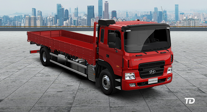 Hyundai HD170 Dropside Red