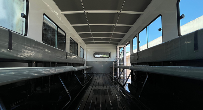 Hyundai HD45 GT Shuttle MPV Passenger Area