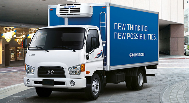 Hyundai HD65 Refrigerator Van