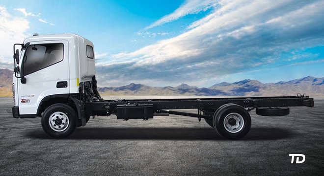 Hyundai HD78 GT Cab and Chassis Left