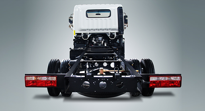 Hyundai HD78 GT Cab and Chassis Rear