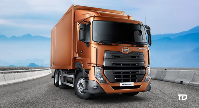 UD Quester CDE Aluminium Van 10 Wheeler