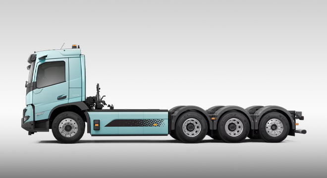Volvo FMX EV Rigid truck