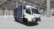 Hino 300 Series XZU342LT Aluminium Van