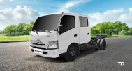 Hino 300 Series XZU710LD Double Cab Chassis