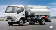 Hino 300 Series XZU730L Tanker Truck