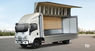 Isuzu F-Series FRR90 Winged Van